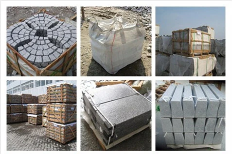 Natural Stone Grey G654 Granite cube Stone for Garden Landscape